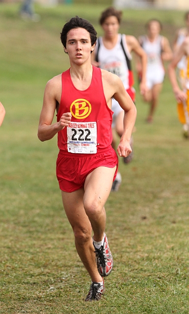 2010NCSXC BD1-2127.JPG - 2010 North Coast Section Cross Country Championships, Hayward High School, Hayward, California